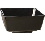 Saladier en mélamine pour buffet 4 25,5 x 25,5 cm noir
