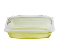 couvercle en copolyester transparent pour ravier rectangulaire
