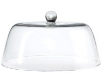 cloche en verre ø 32  cm  h 18,7 cm