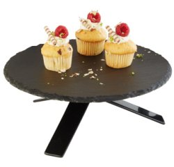 support métal gommé pour buffet ø 16 cm h 18 cm