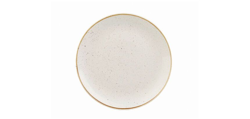 Stonecast Barley White assiette plate ivoire ø 28,8 cm