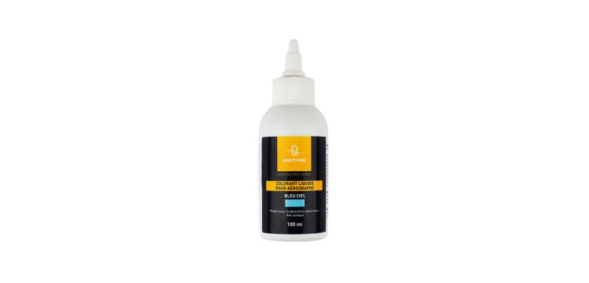 colorant liquide alimentaire bleu ciel 125