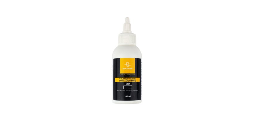colorant liquide alimentaire noir 100 ml
