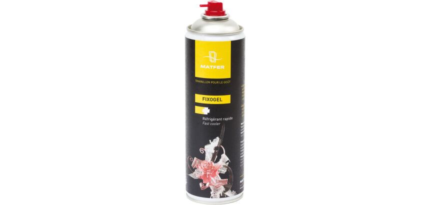 Fixogel spray réfrigérant pour pièces en sucre et chocolat 500 ml