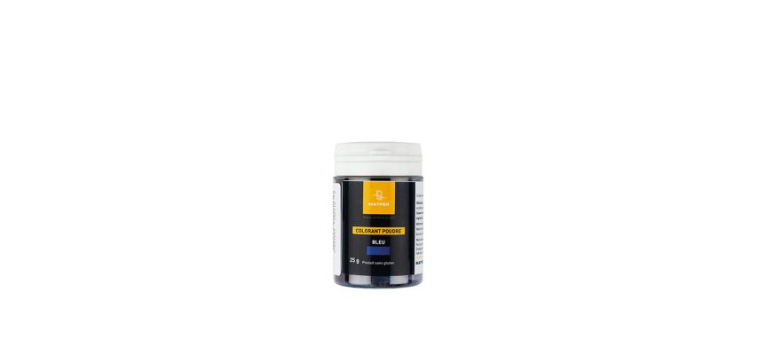 colorant poudre aqua-soluble bleu 25 g