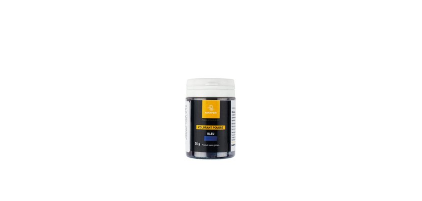 colorant poudre aqua-soluble bleu 25 g