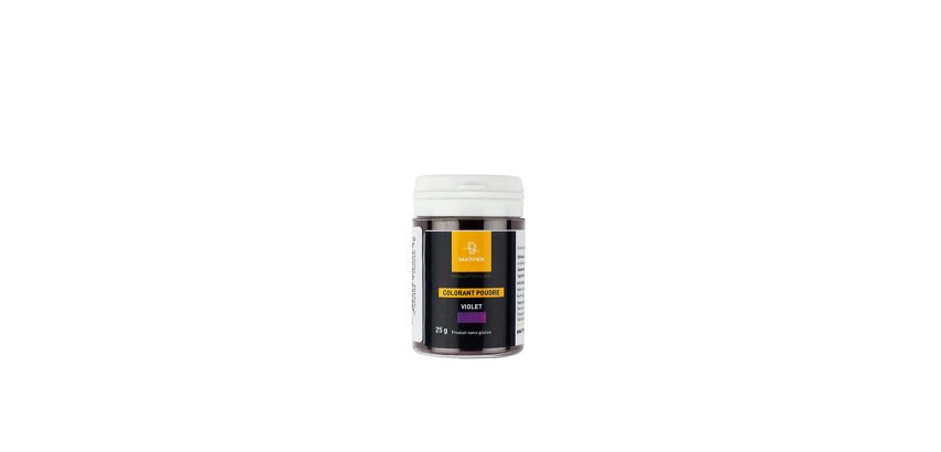 colorant poudre aqua-soluble violet 25 g