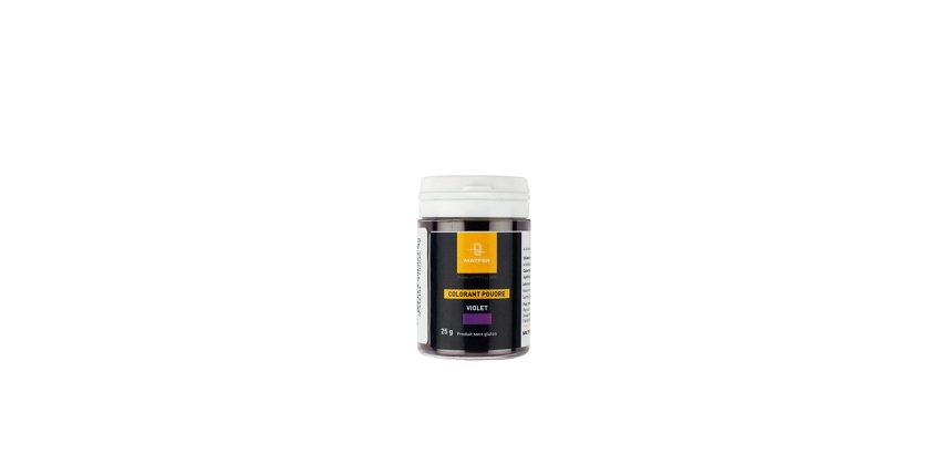 colorant poudre aqua-soluble violet 25 g