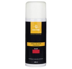 spray velours choco rouge 400 ml