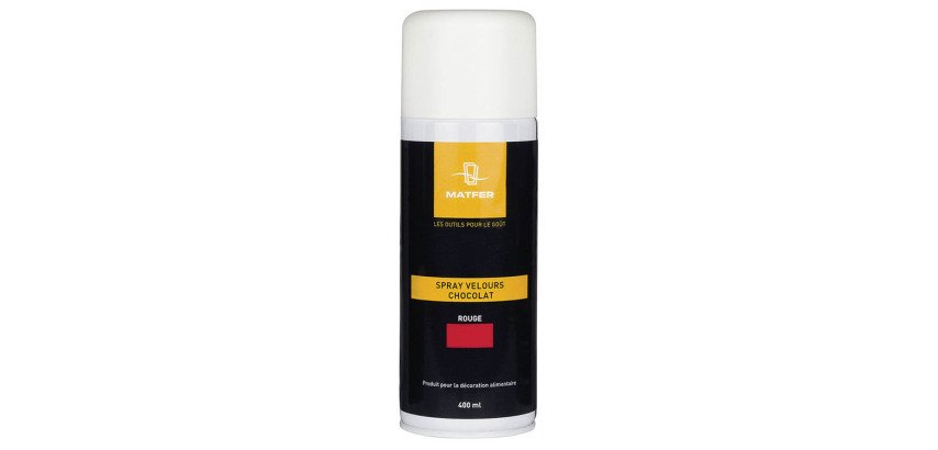 spray velours choco rouge 400 ml