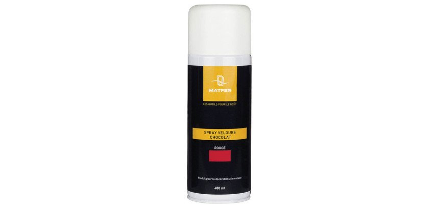 spray velours choco rouge 400 ml