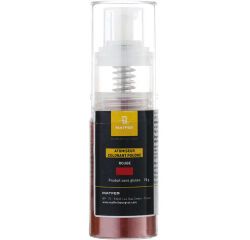spray poudre métallique en atomiseur rouge 10 g