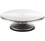 plateau tournant aluminium 32x9.5 cm