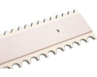 peigne à décor polypropylène à charlotte dentures droite et arrondies 69 cm