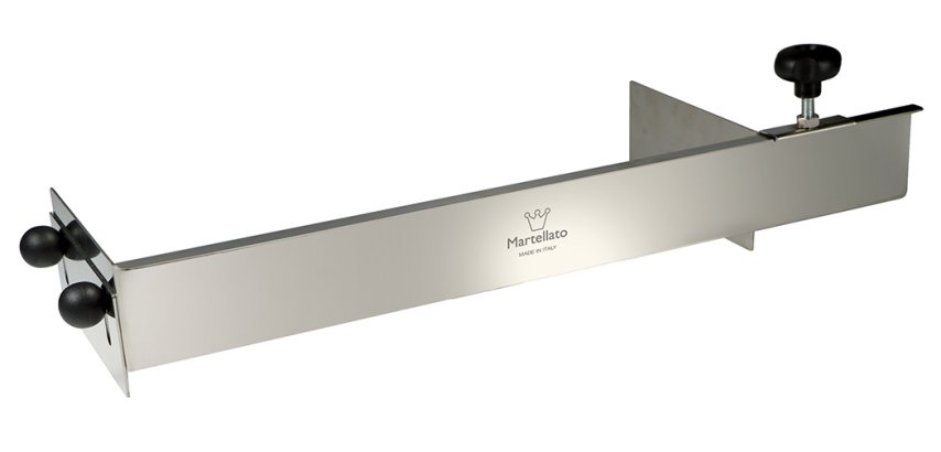 raplette réglable en acier inoxydable 50x18 h 6 cm