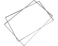 cadre à entremets inox pour charlotte 57.5x38.5x1.5 cm