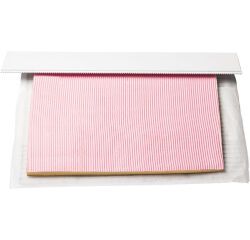 peigne à décor polypropylène rayures fines 2 et 3 mm 34 cm