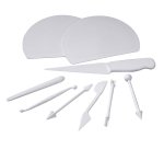 set de 9 outils spécial écoles pour la pâte d'amande