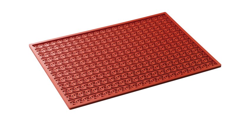 tapis relief silicone 530x370 cannage vénitien