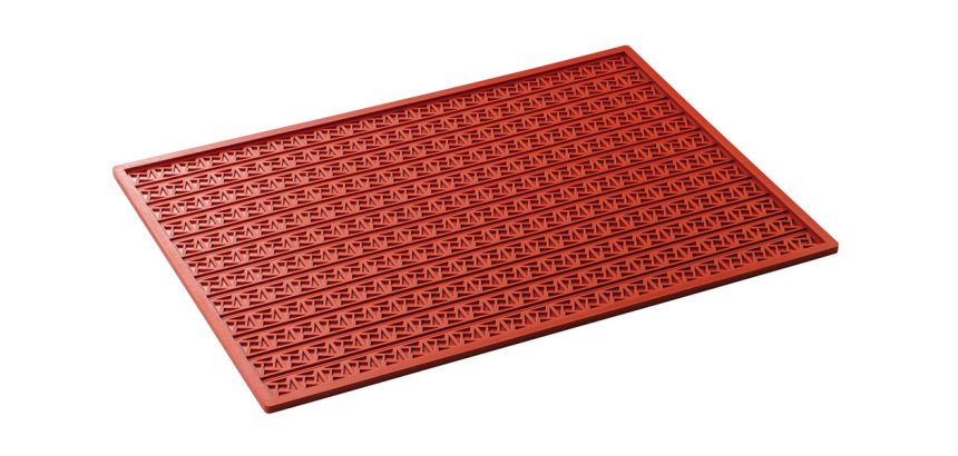 tapis relief silicone 530x370 cannage vénitien