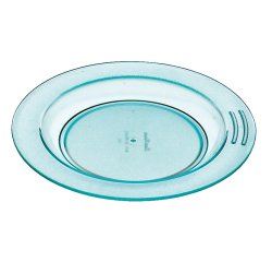 assiette demi-creuse en copolyester
