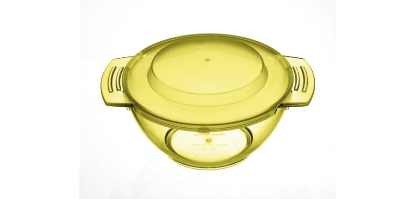 bol en copolyester 45 cl jaune