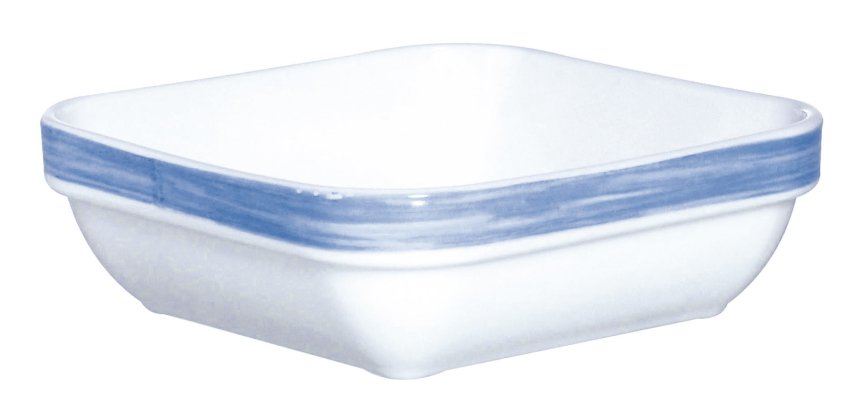Brush ravier bleu 11 x 11 cm
