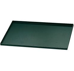 plaque pâtissière tôle bleuie bords droits GN 1/1 53x32.5 cm
