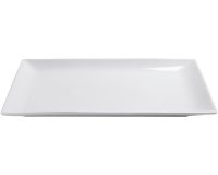 Clélia assiette plate rectangulaire 20 x 13 cm