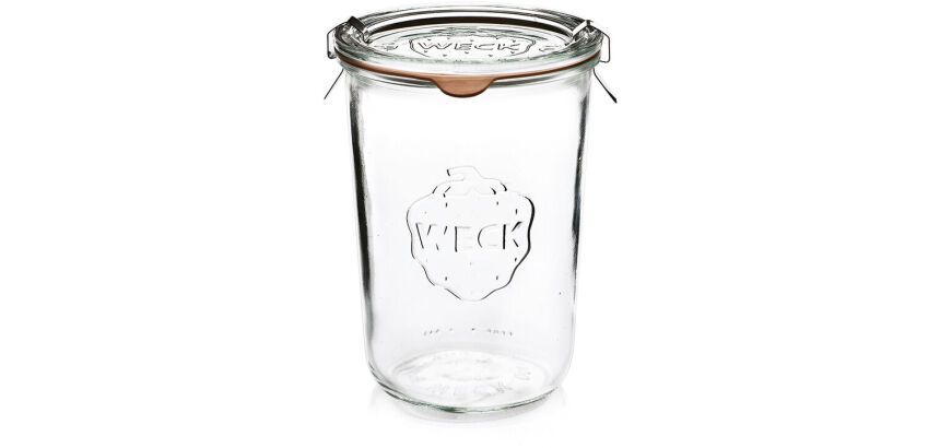 Weck bocal avec couvercle et joint 85 cl ø 10 cm h 14,7 cm