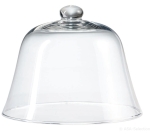 cloche à fromage en verre ø 26,7 cm