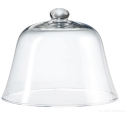 cloche à fromage en verre ø 26,7 cm