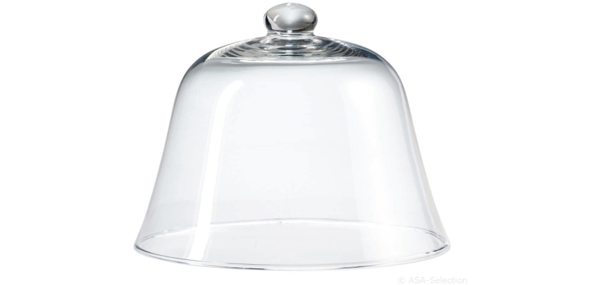 cloche à fromage en verre ø 26,7 cm