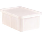 bacs de couleur pour HACCP avec couvercle 600x400 hauteur 23 cm 35 blanc