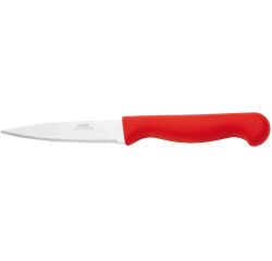 couteau d'office manche rouge 9 cm