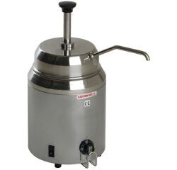 bain-marie à pompe avec bol 2.8 pour sauce chocolat