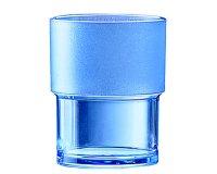 gobelet empilable en copolyester bleu 16 cl