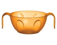 bol avec poignées doubles ergonomiques orange