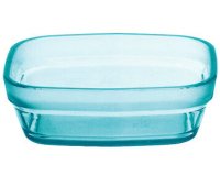 ravier carré en copolyester 9,7 x 9,7 cm vert