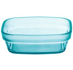 ravier carré en copolyester 9,7 x 9,7 cm vert