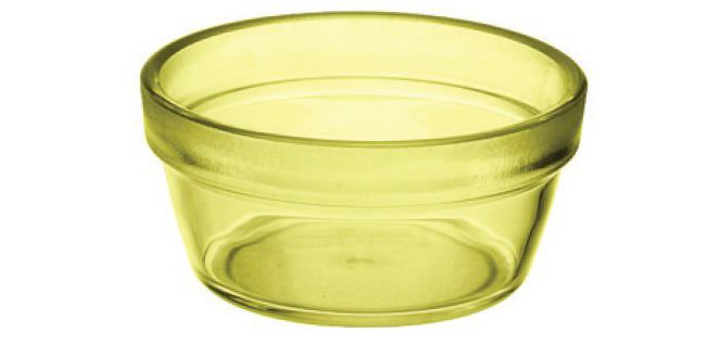 ramequin en copolyester 16 cl Ø 8,6 cm jaune