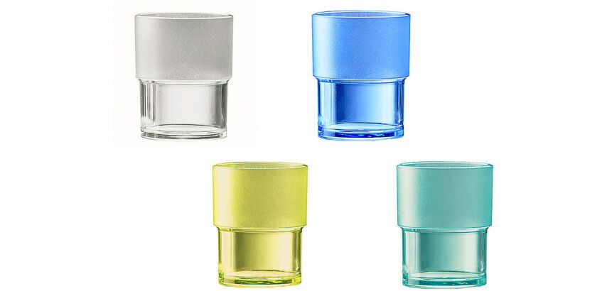 gobelet empilable en copolyester vert 20 cl