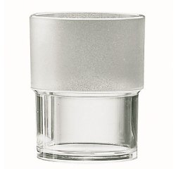 gobelet empilable en copolyester transparent 20 cl