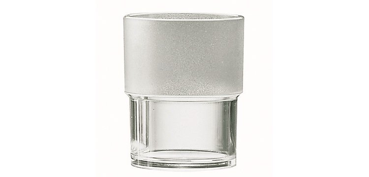 gobelet empilable en copolyester transparent 20 cl