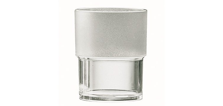 gobelet empilable en copolyester transparent 20 cl