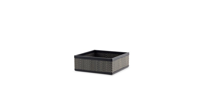 Loft gris corbeille 16x16x6cm