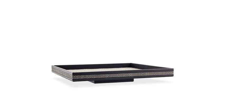 Loft gris corbeille 38x38x5.5cm