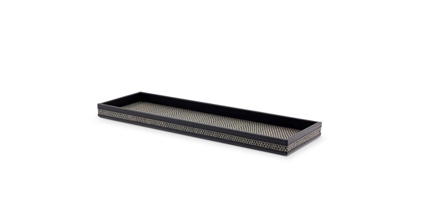 Loft gris corbeille 45x14x3cm