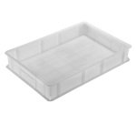 bac gerbable ajouré blanc 600x400 hauteur 10 cm 20 l