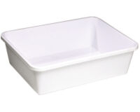 bac à pâtons rectangulaire polypropylène économique 53x4x15 cm